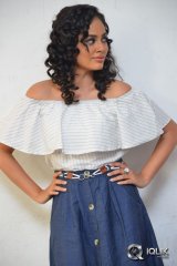 Nandita Swetha at Ekkadiki Pothavu Chinnavada Movie Promotions